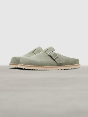 Womens Mule in Olive