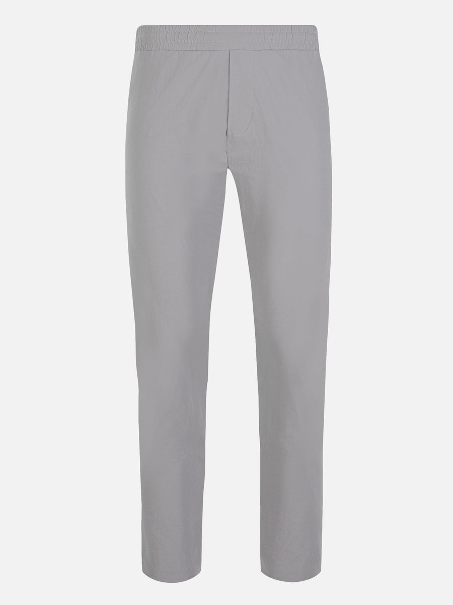 Active Technical Tapered Trackpant in Mid Grey