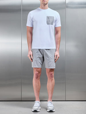 Active Cargo Short in Mid Grey