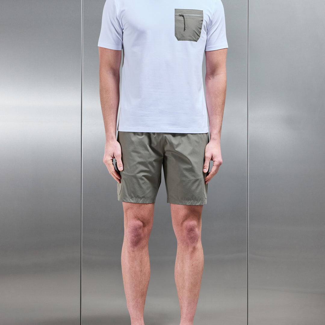 Active Cargo Short in Olive