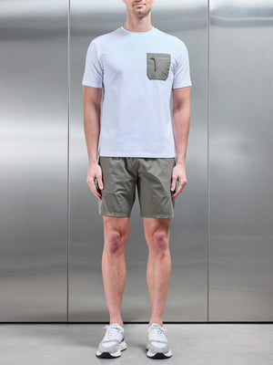 Active Cargo Short in Olive