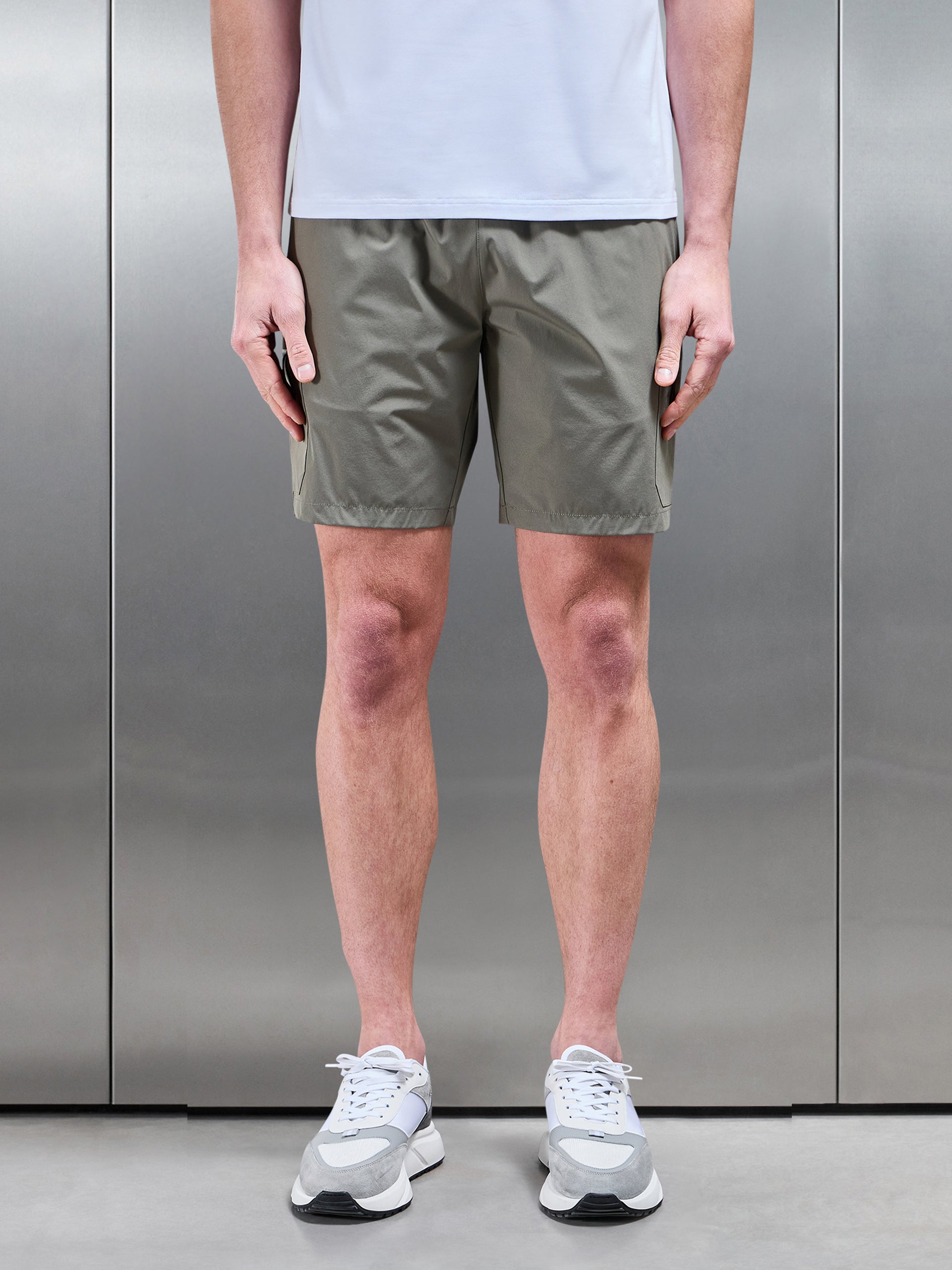 Active Cargo Short in Olive