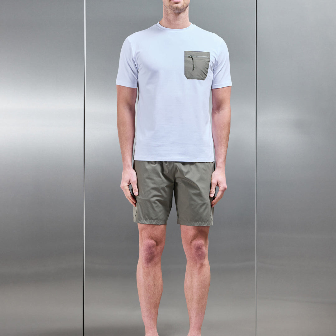 Active Cargo Short in Olive