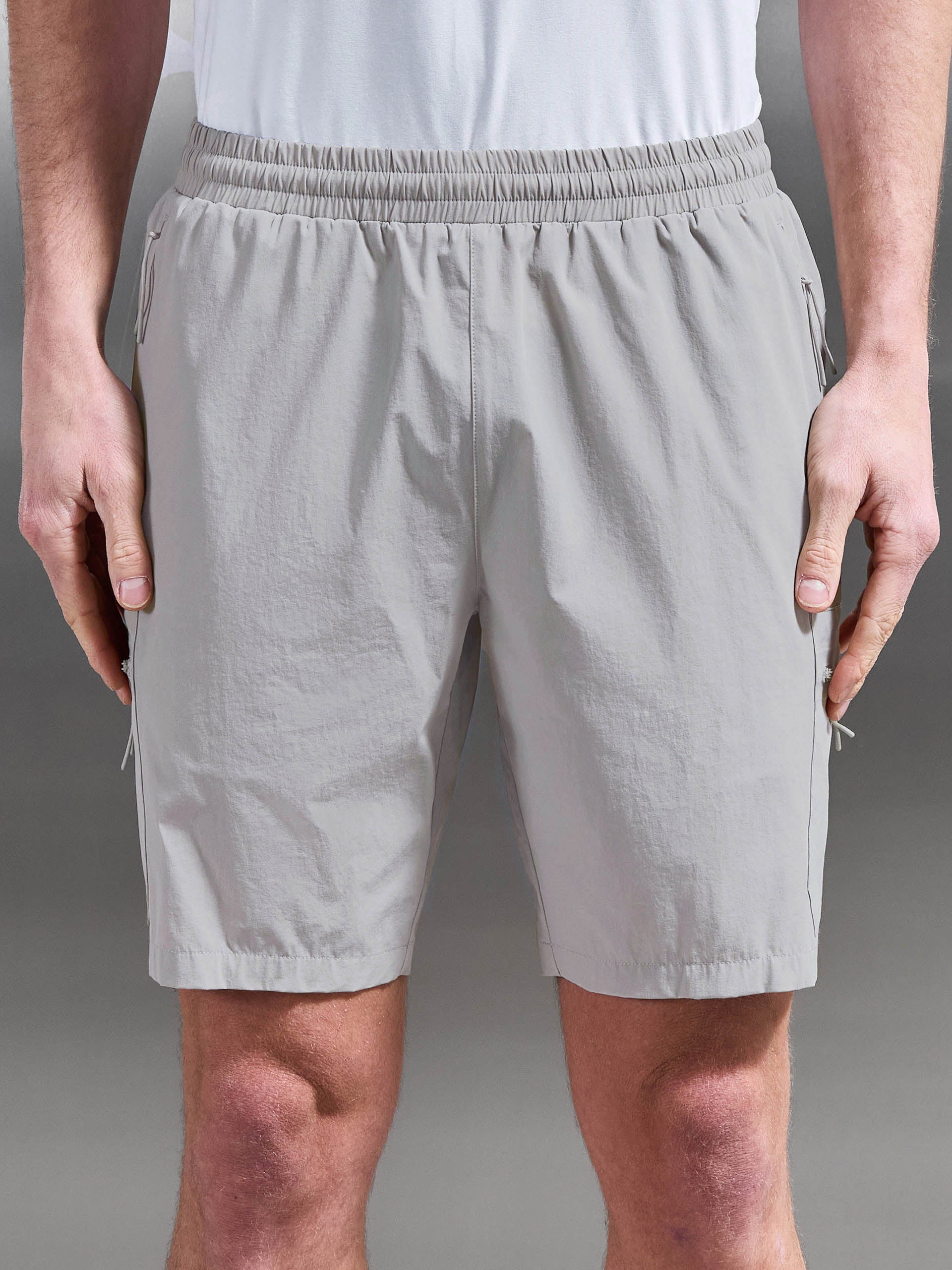 Active Cargo Short in Stone