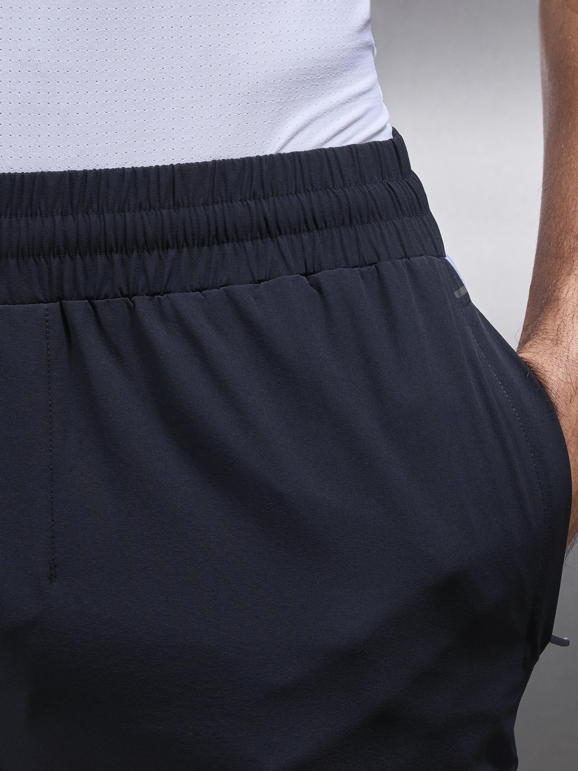 Active Colour Block Trackpant in Navy