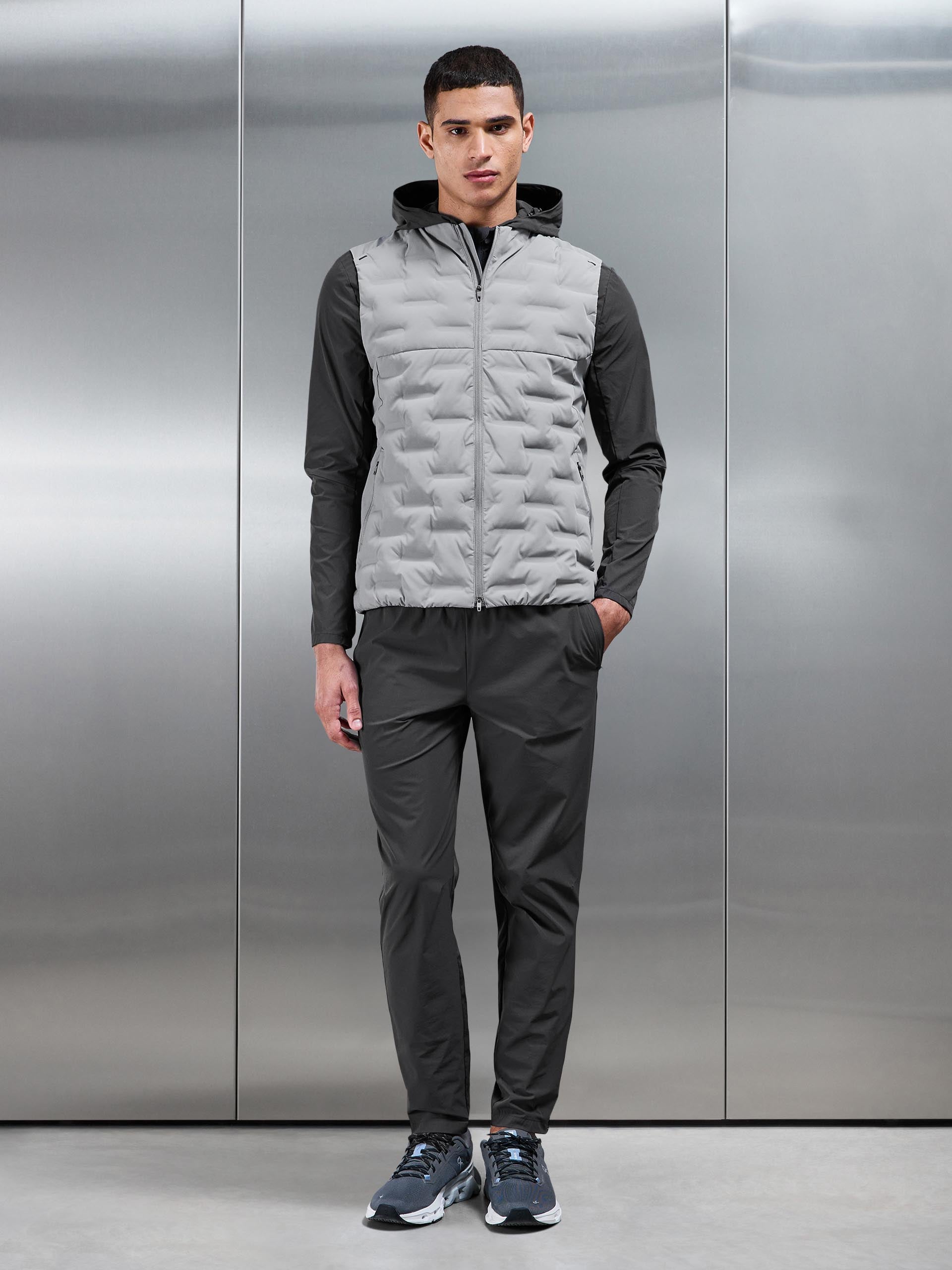 Active Gilet in Mid Grey