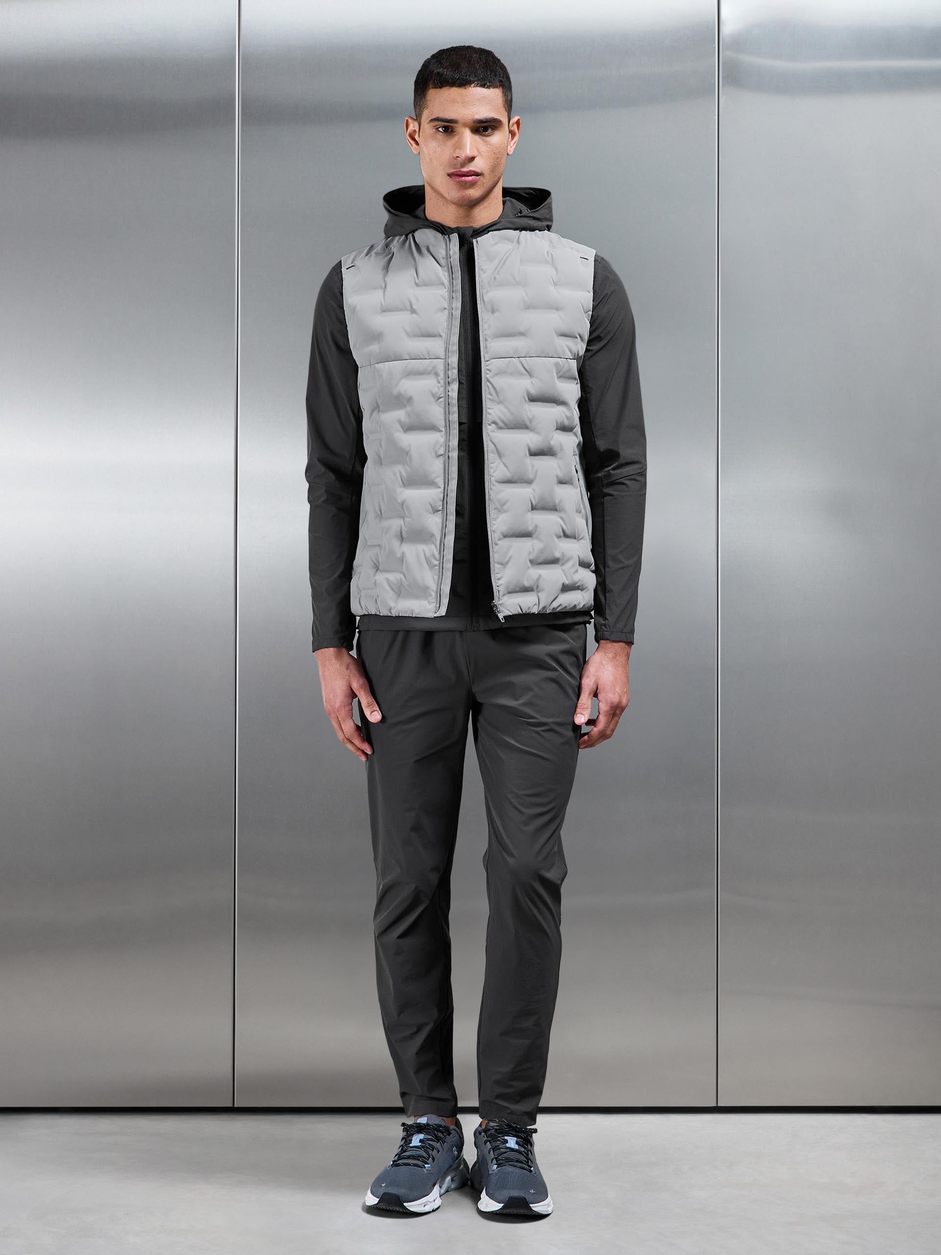 Active Gilet in Mid Grey