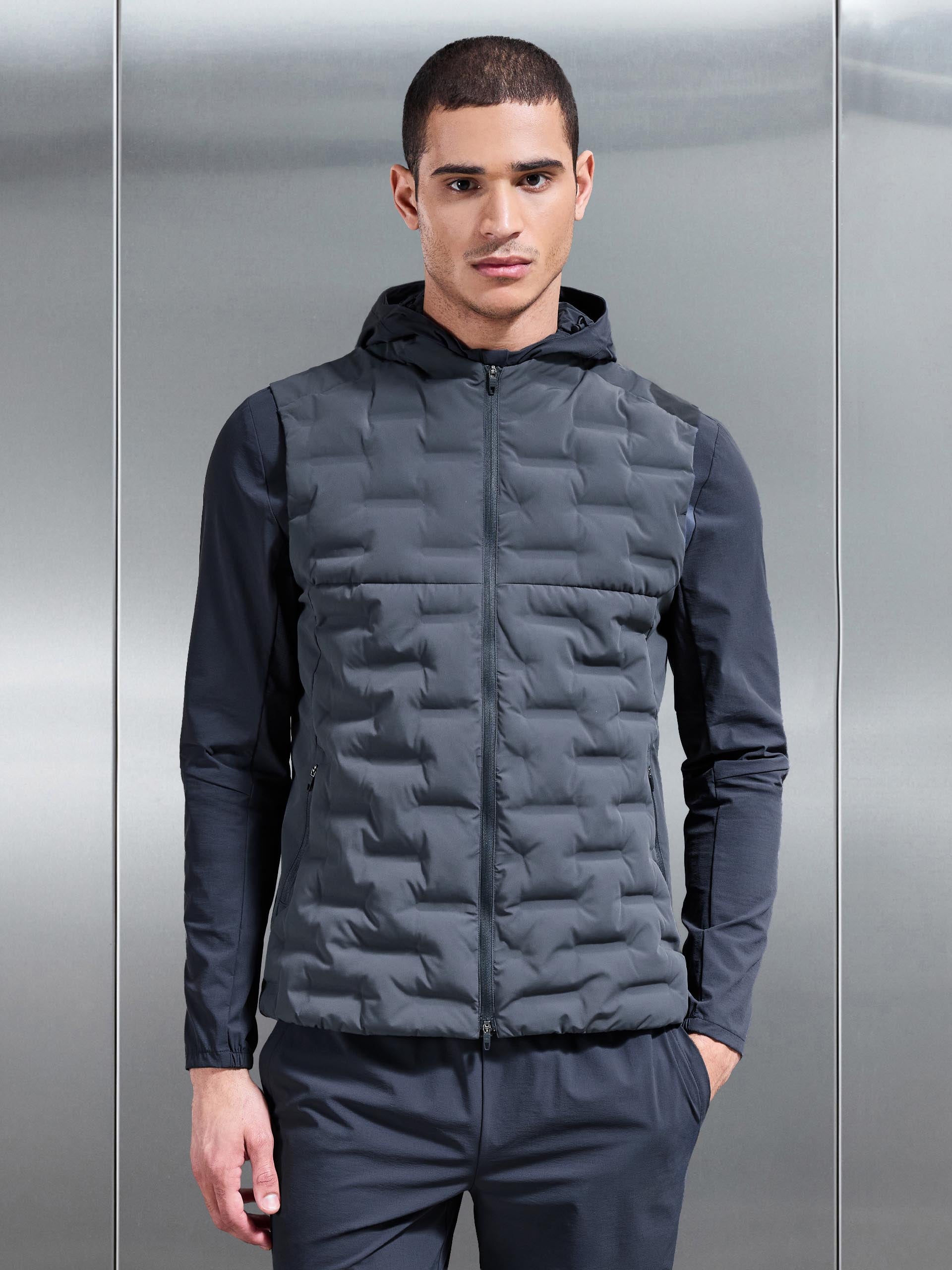 Active Gilet in Slate Blue