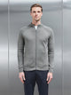 Active Knitted Zip Through Jacket in Sage