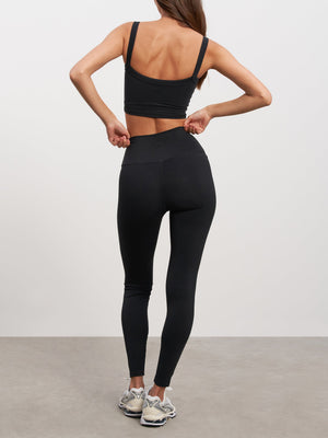 Womens Active Legging in Black