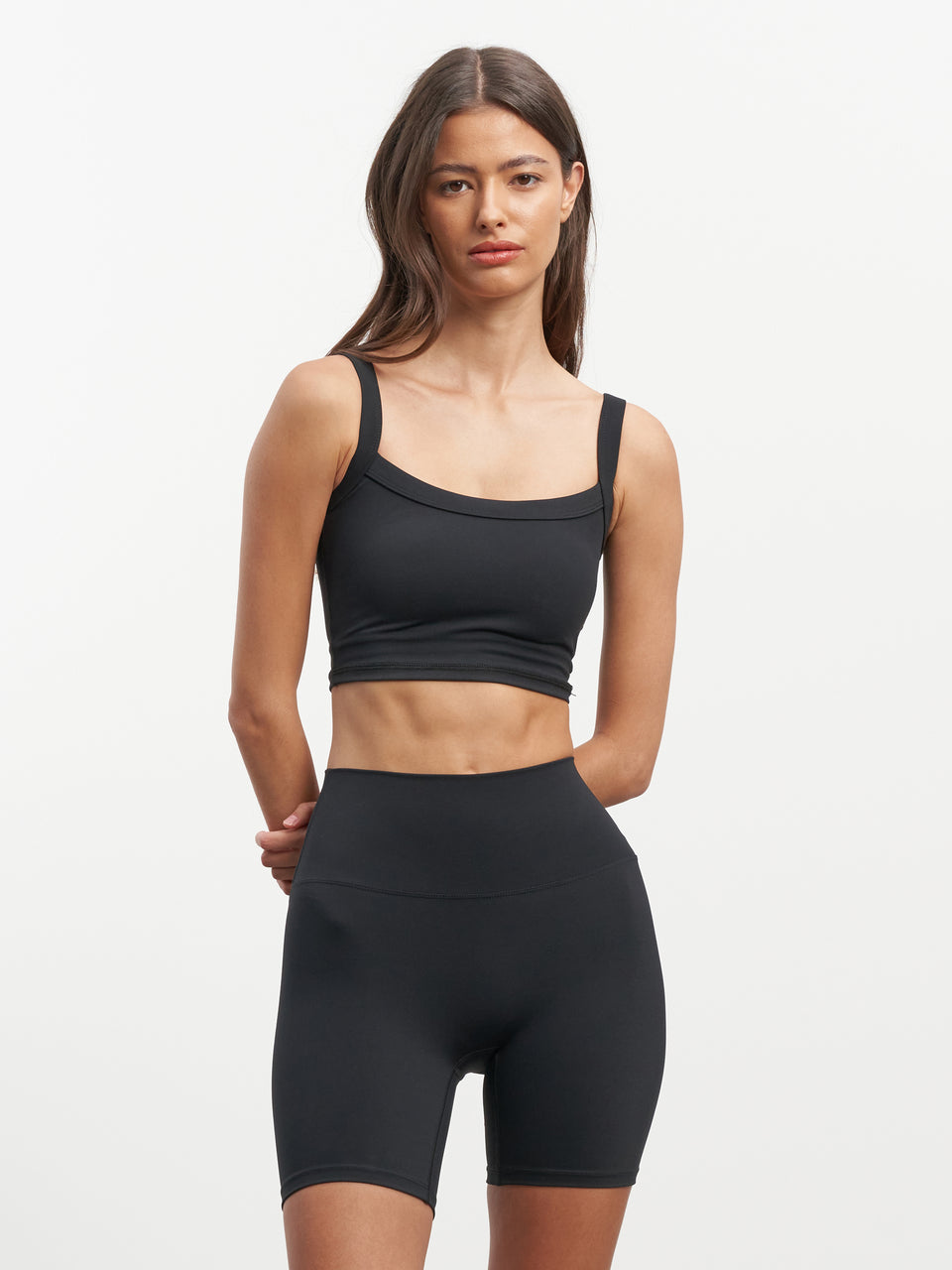 Womens Active Sports Bra in Black