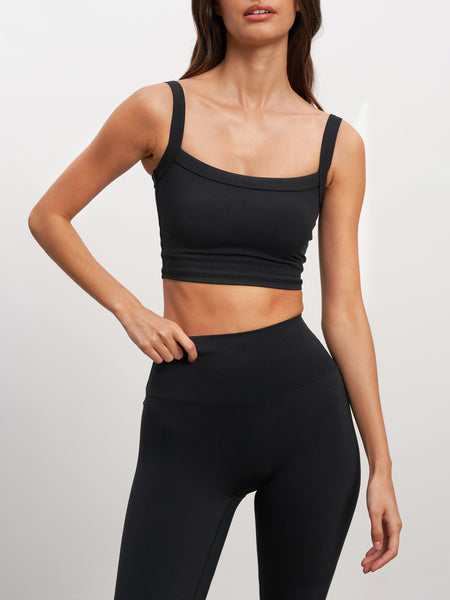 Womens Active Sports Bra in Black