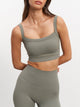 Womens Active Sports Bra in Sage