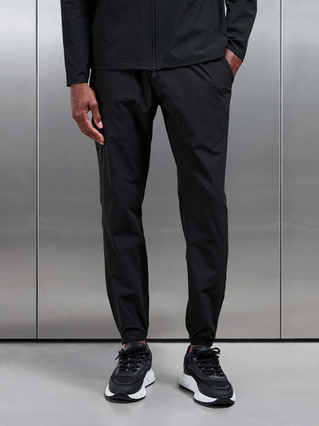 Active Technical Cuffed Trackpant in Black