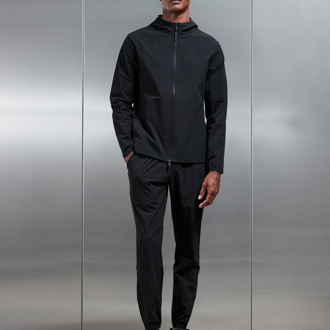 Active Technical Cuffed Trackpant in Black