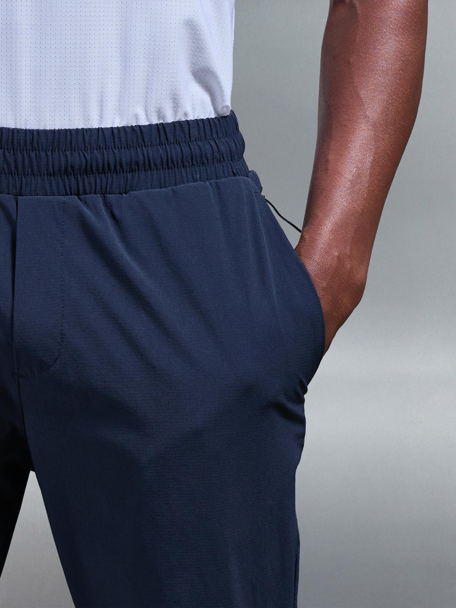 Active Technical Cuffed Trackpant in Navy