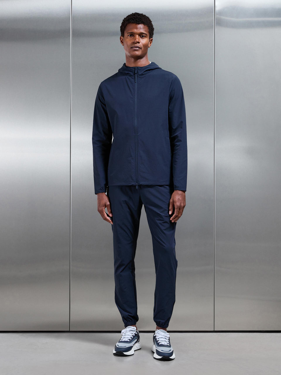 Active Technical Cuffed Trackpant in Navy