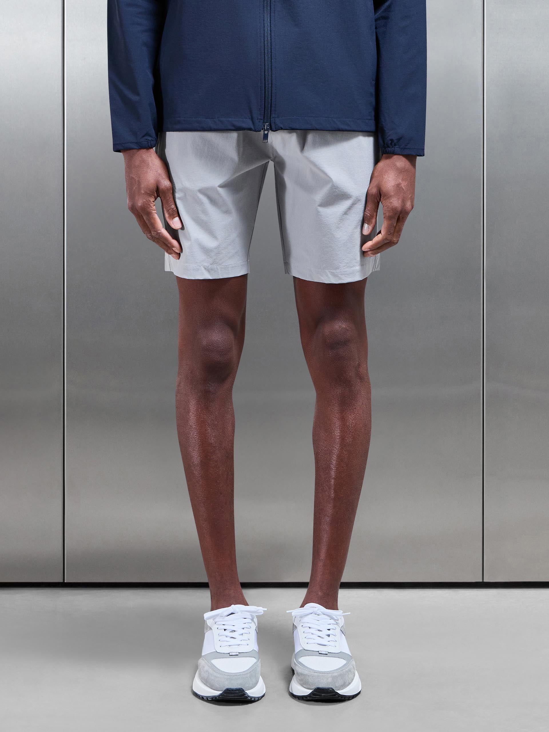 Active Technical Short in Mid Grey