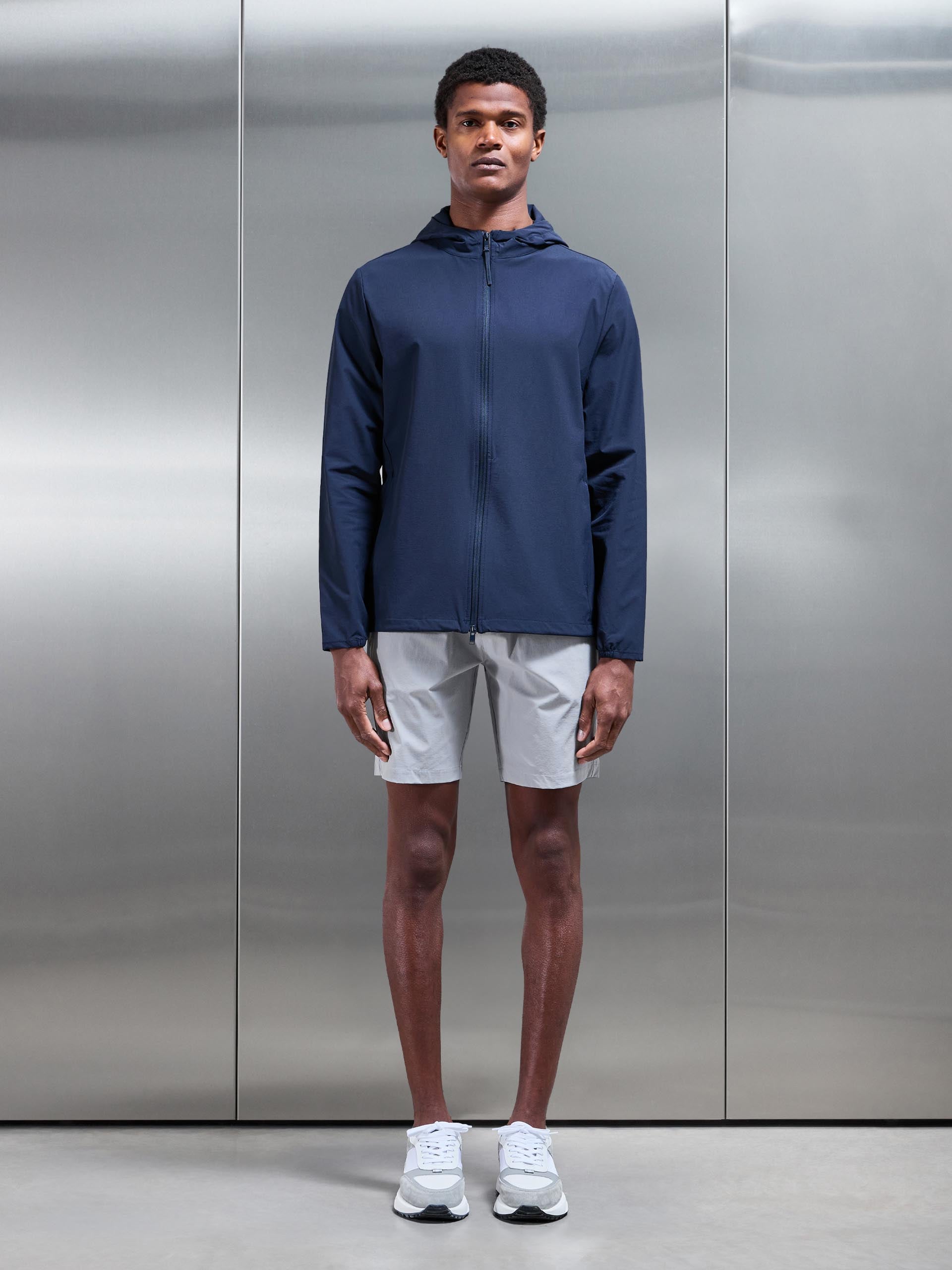 Active Technical Short in Mid Grey