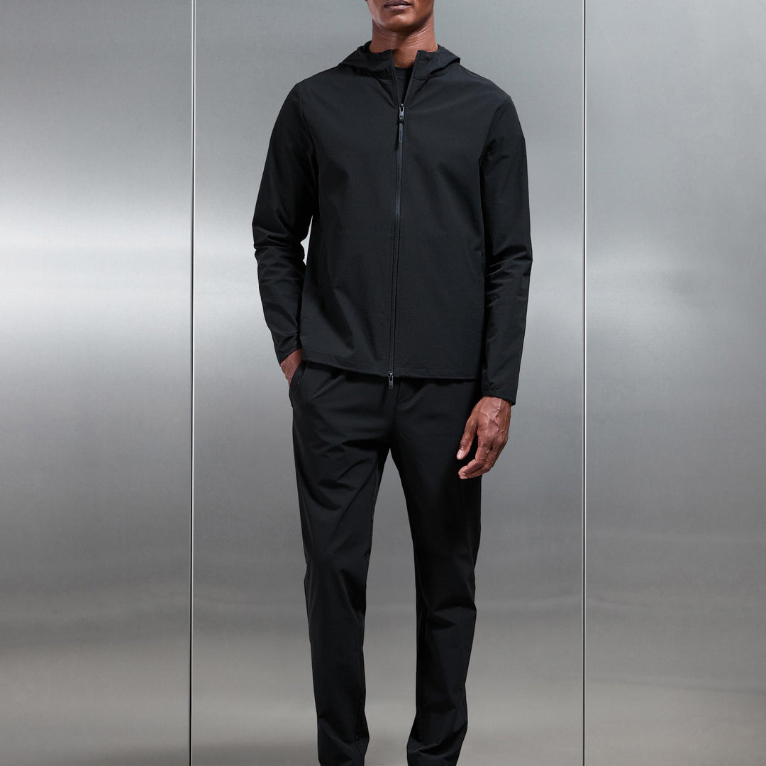 Active Technical Tapered Trackpant in Black