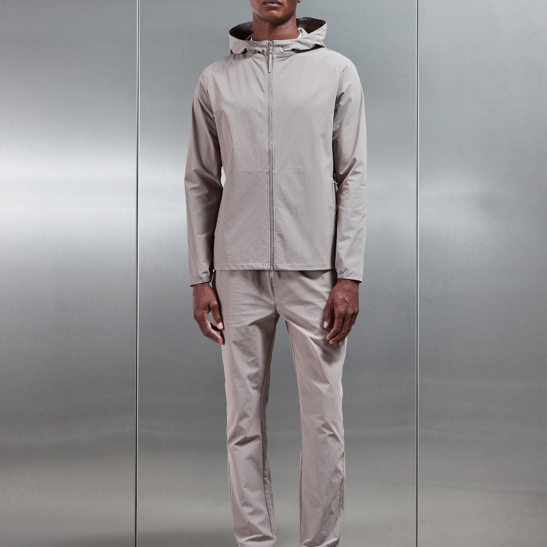 Active Technical Tapered Trackpant in Taupe