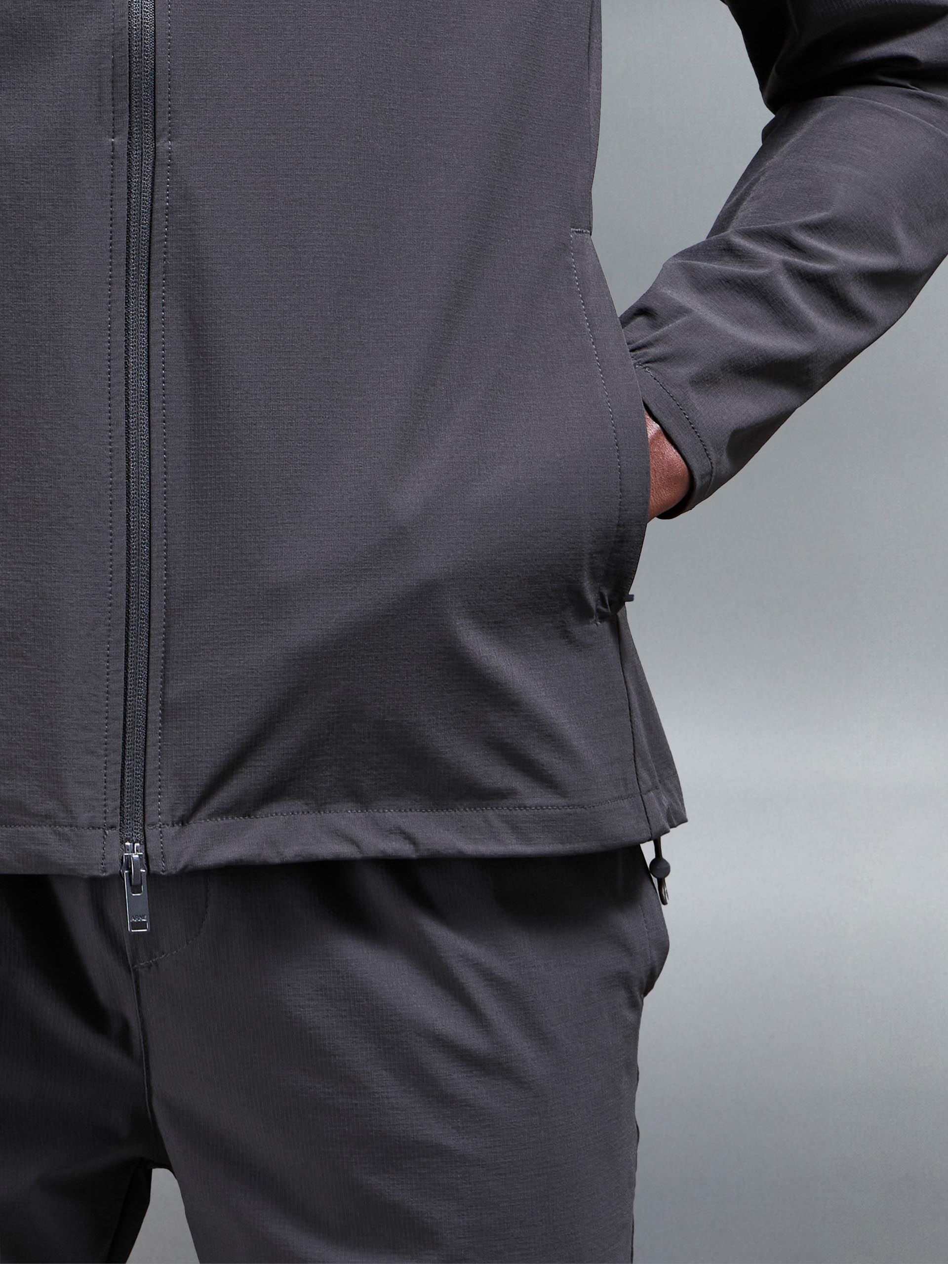 Active Technical Windbreaker in Grey