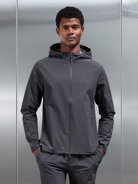 Active Technical Windbreaker in Grey