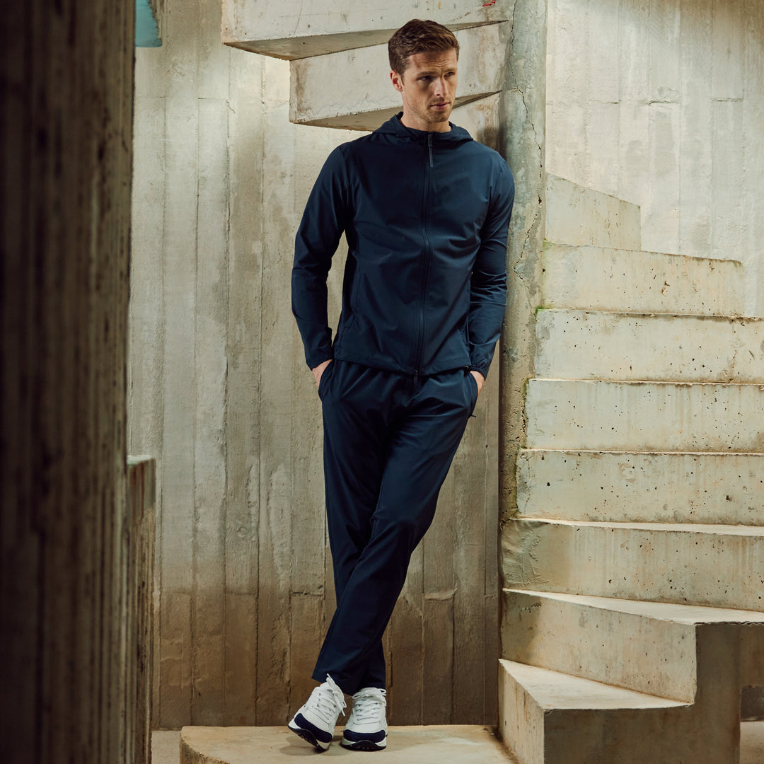 Active Technical Windbreaker in Navy