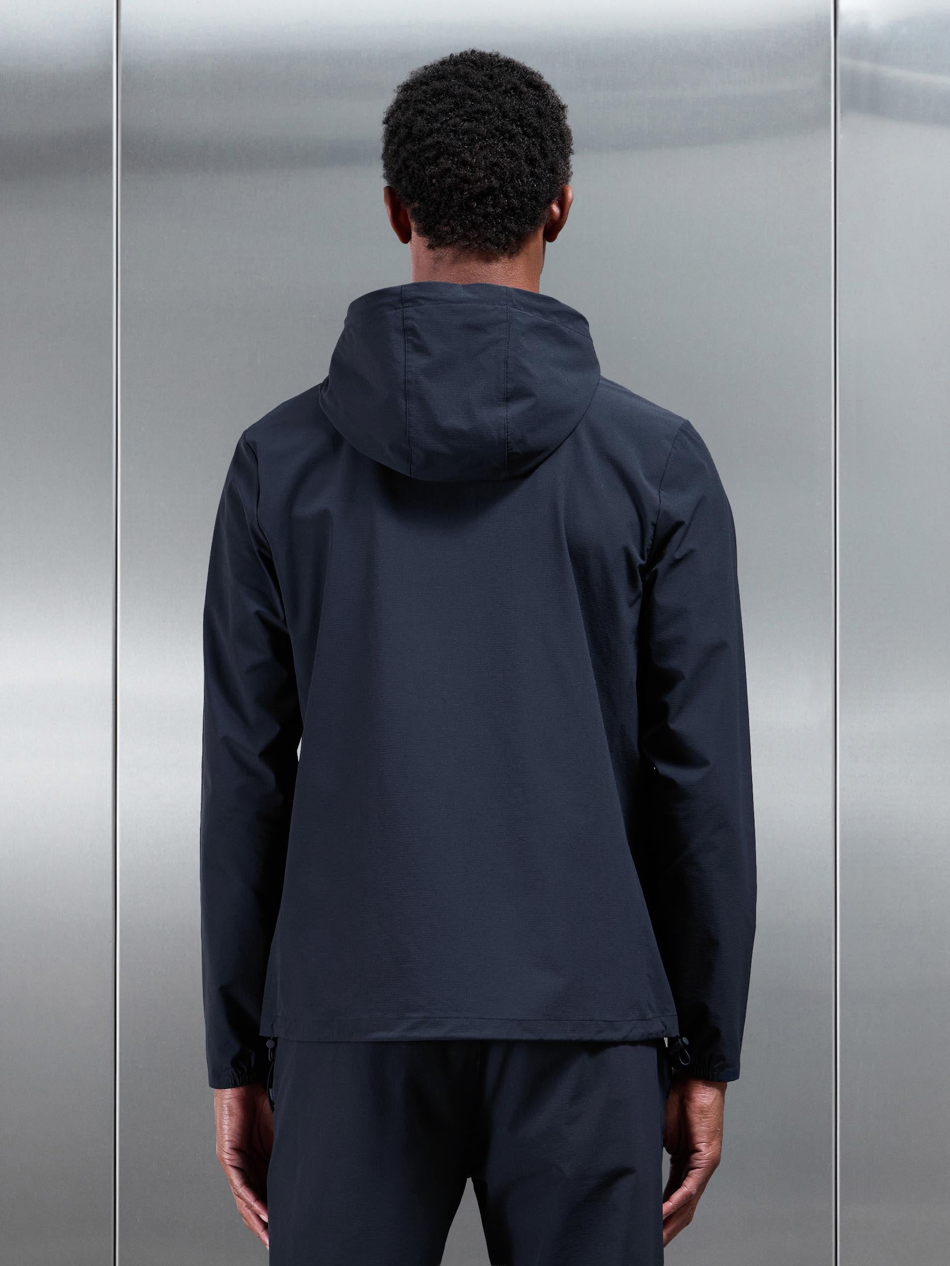 Active Technical Windbreaker in Navy