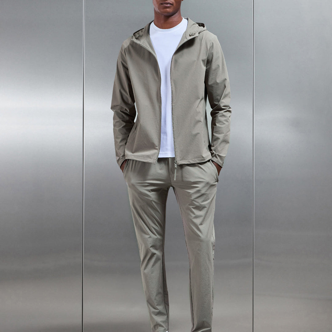 Active Technical Windbreaker in Olive