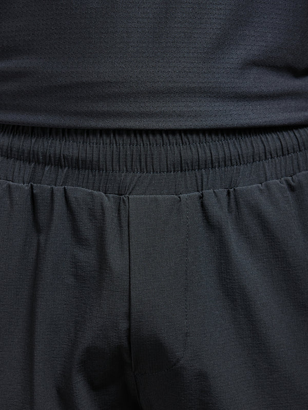 Active Technical Tapered Trackpant in Black