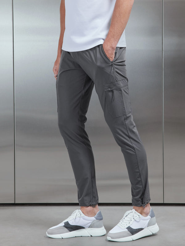 Active Technical Cargo Pant in Grey