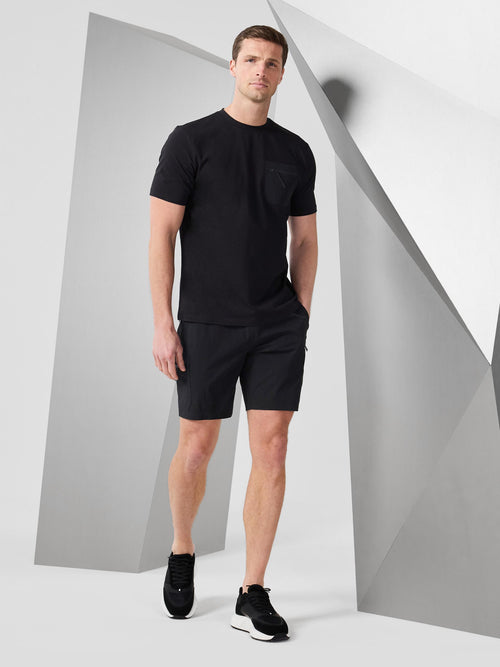 Active Cargo Short in Black