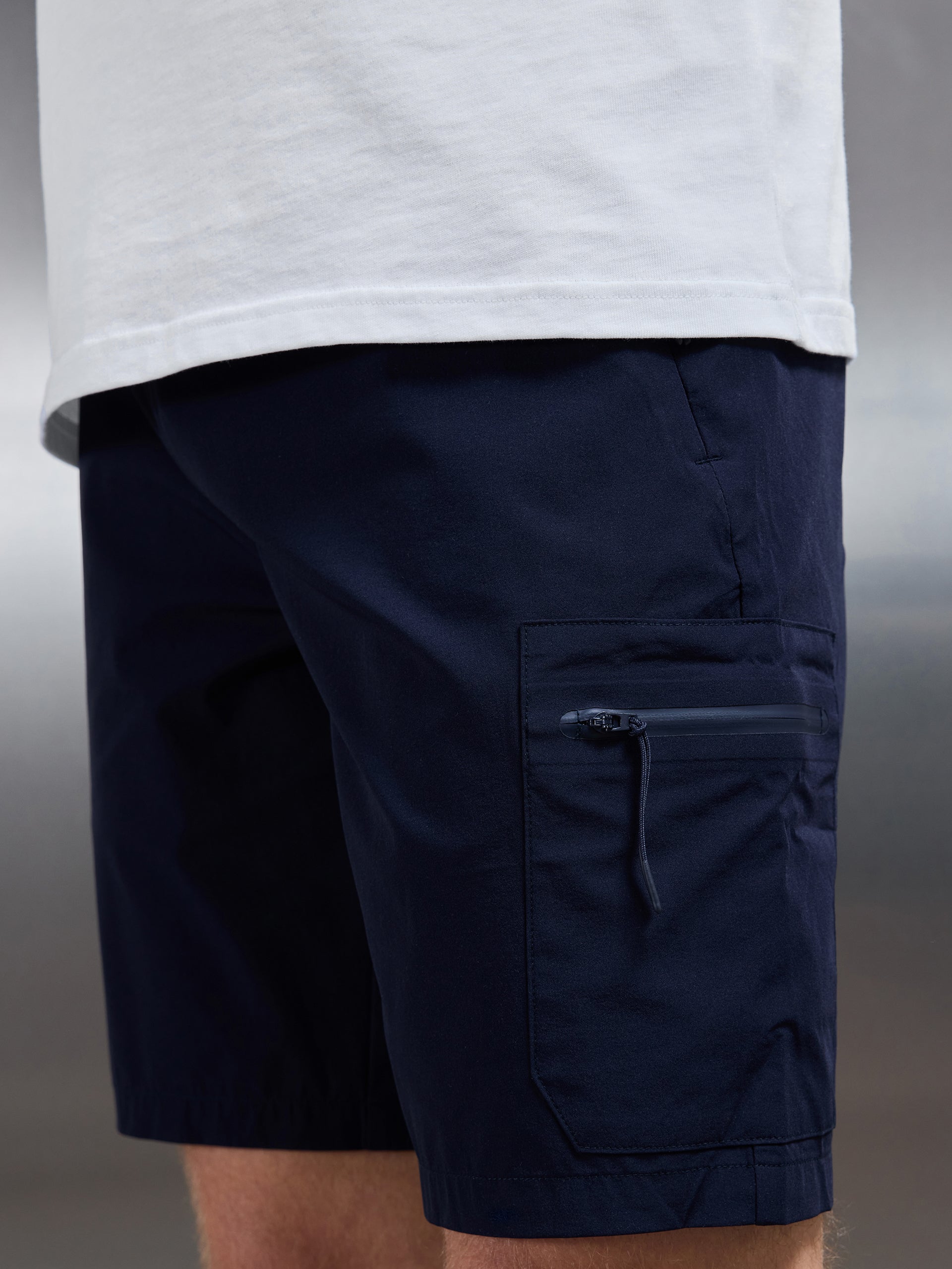 Active Cargo Short in Navy