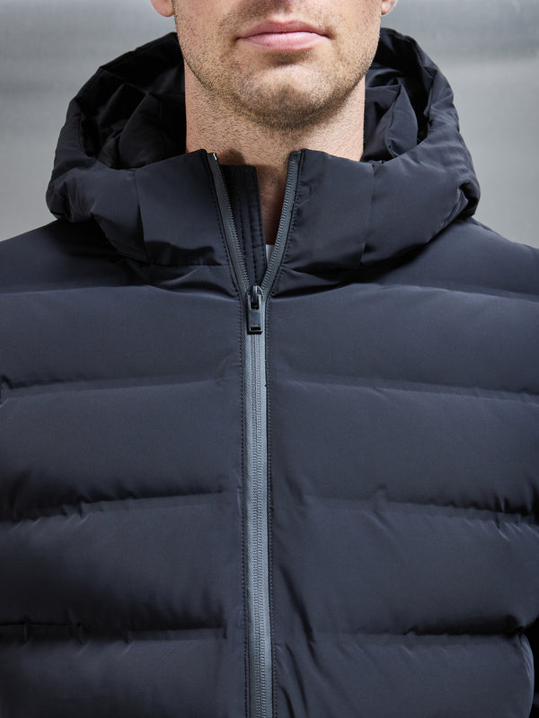 Active Down Jacket in Black