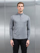 Active Essential Half Zip in Grey