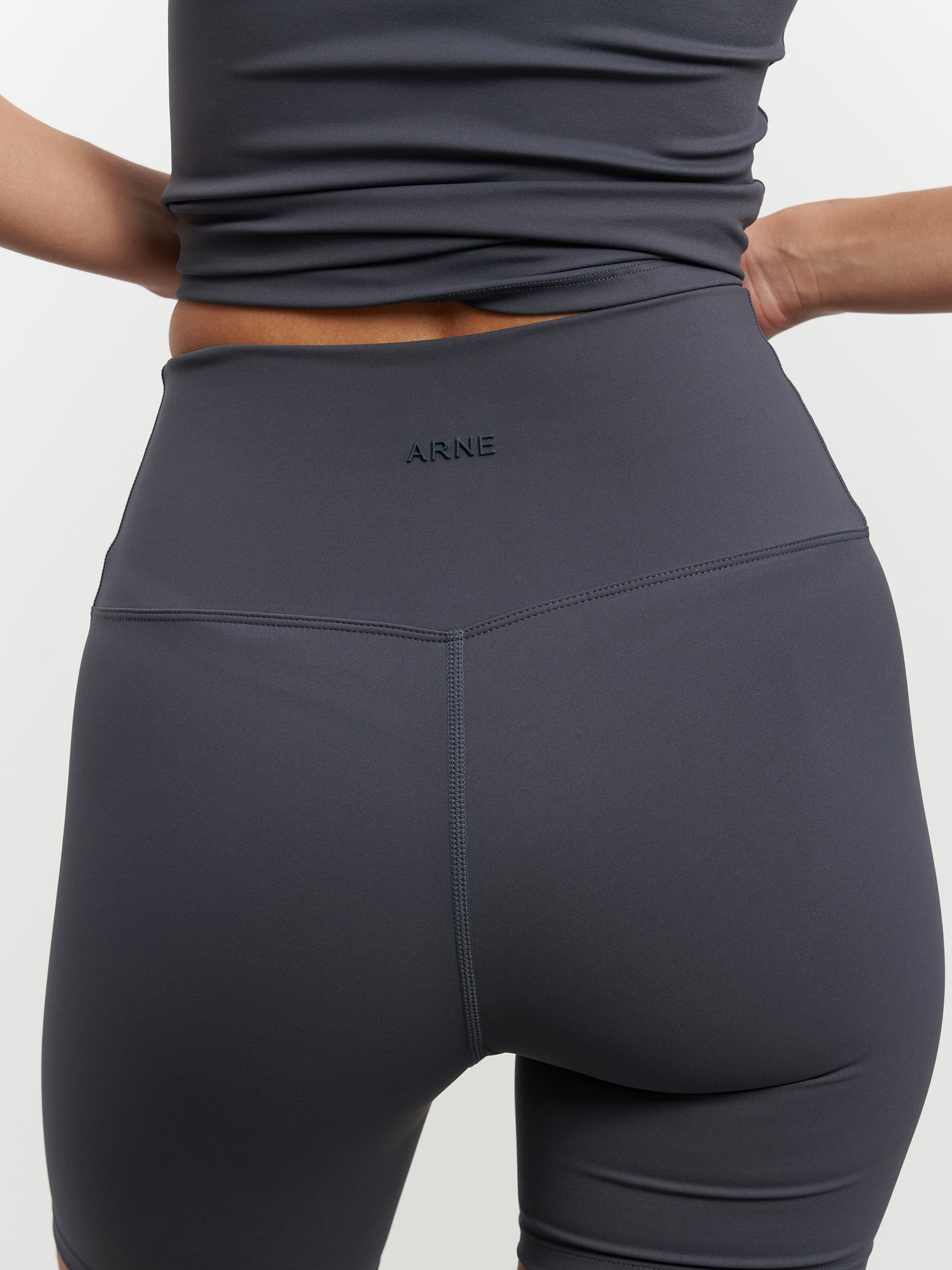 Womens Active Short in Slate Blue