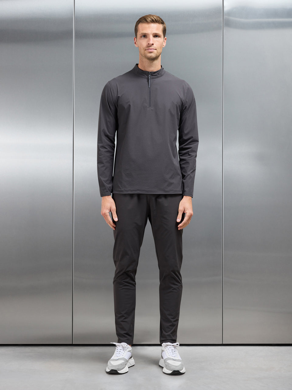 Active Technical Half Zip in Grey