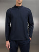 Active Technical Half Zip in Navy