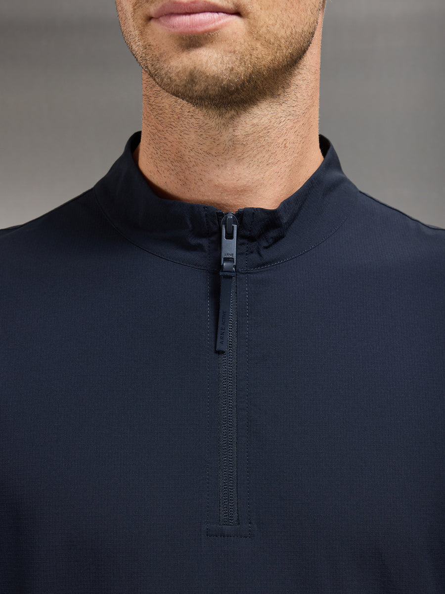 Active Technical Half Zip in Navy