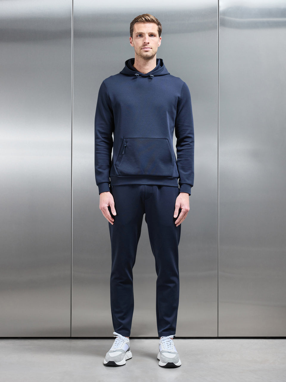 Active Technical Hoodie in Navy