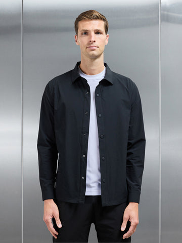 Active Technical Overshirt in Black