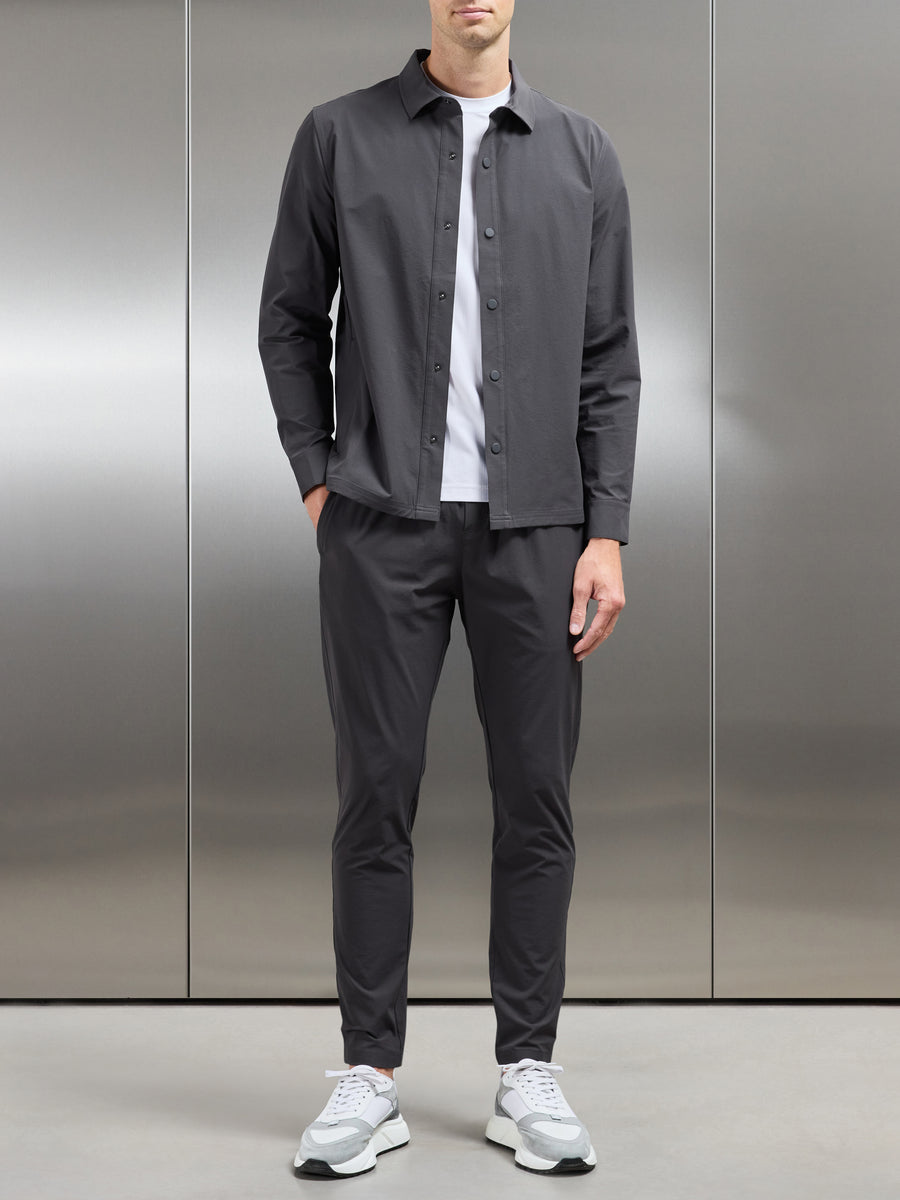 Active Technical Overshirt Grey Image 2