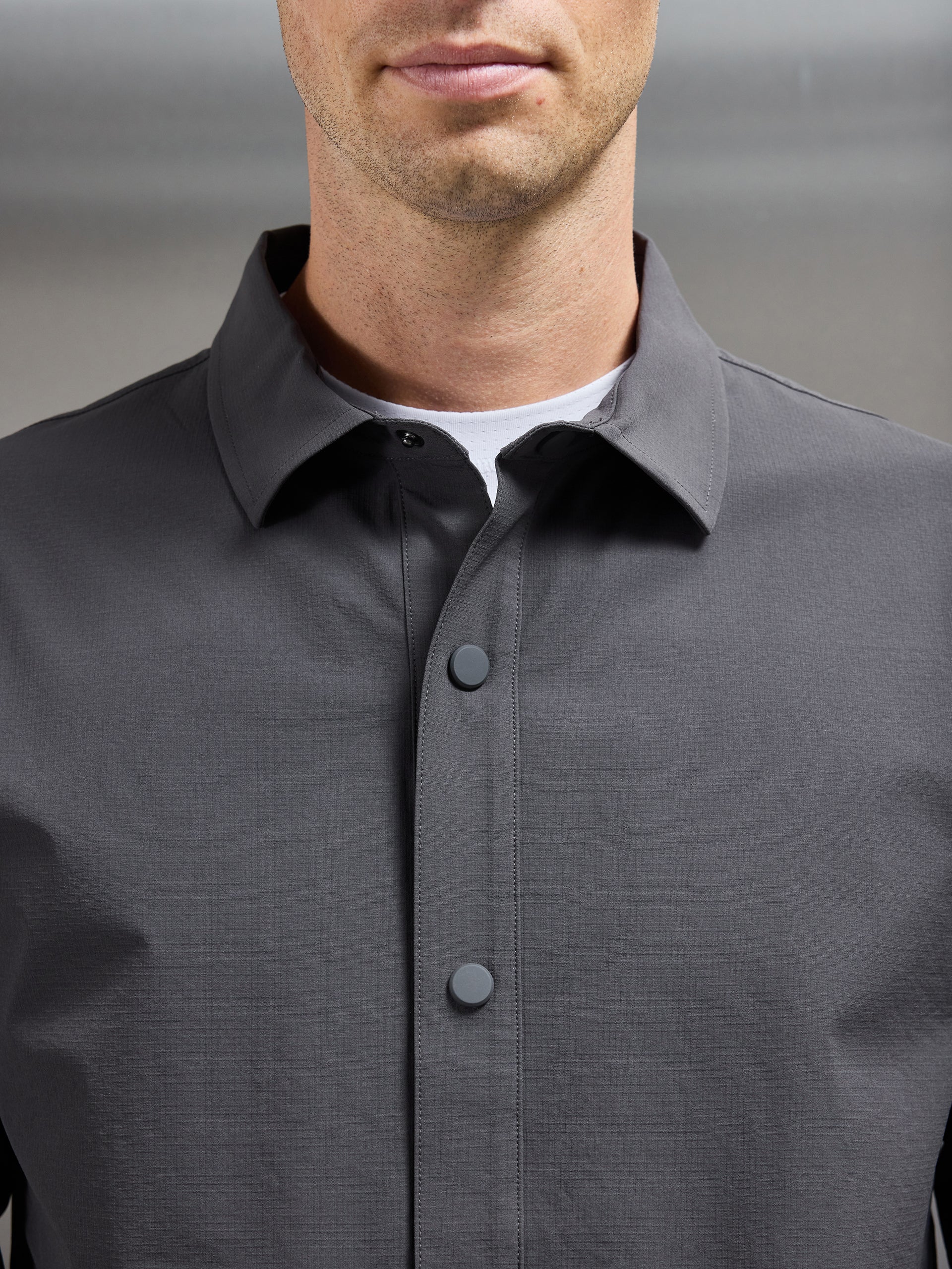 Active Technical Overshirt in Grey