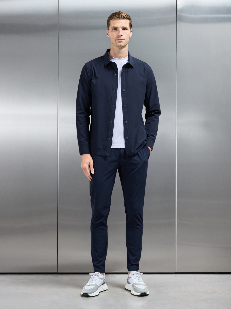 Active Technical Overshirt in Navy