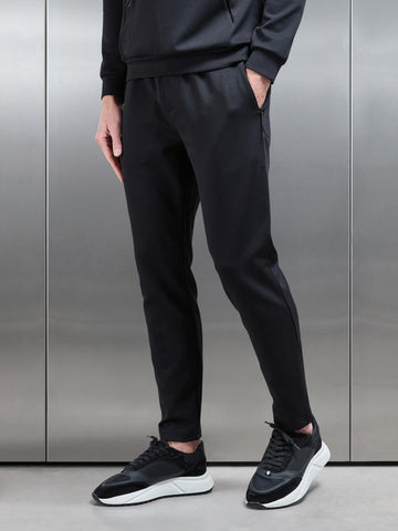 Active Technical Tapered Jogger in Black