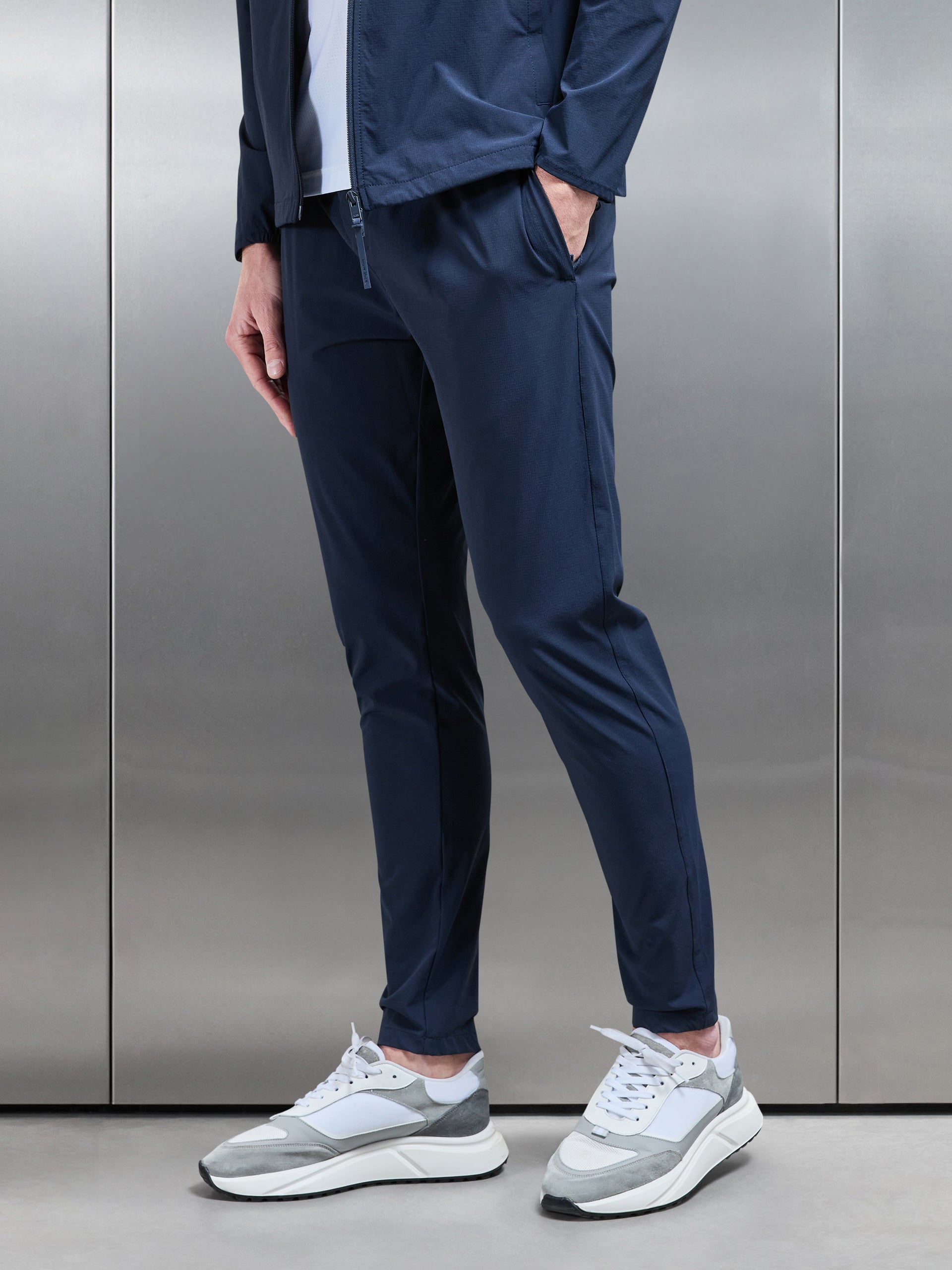 Active Technical Tapered Trackpant in Navy