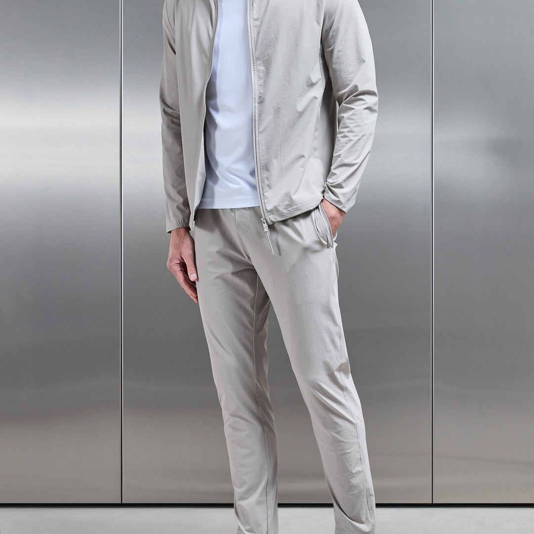 Active Technical Tapered Trackpant in Stone