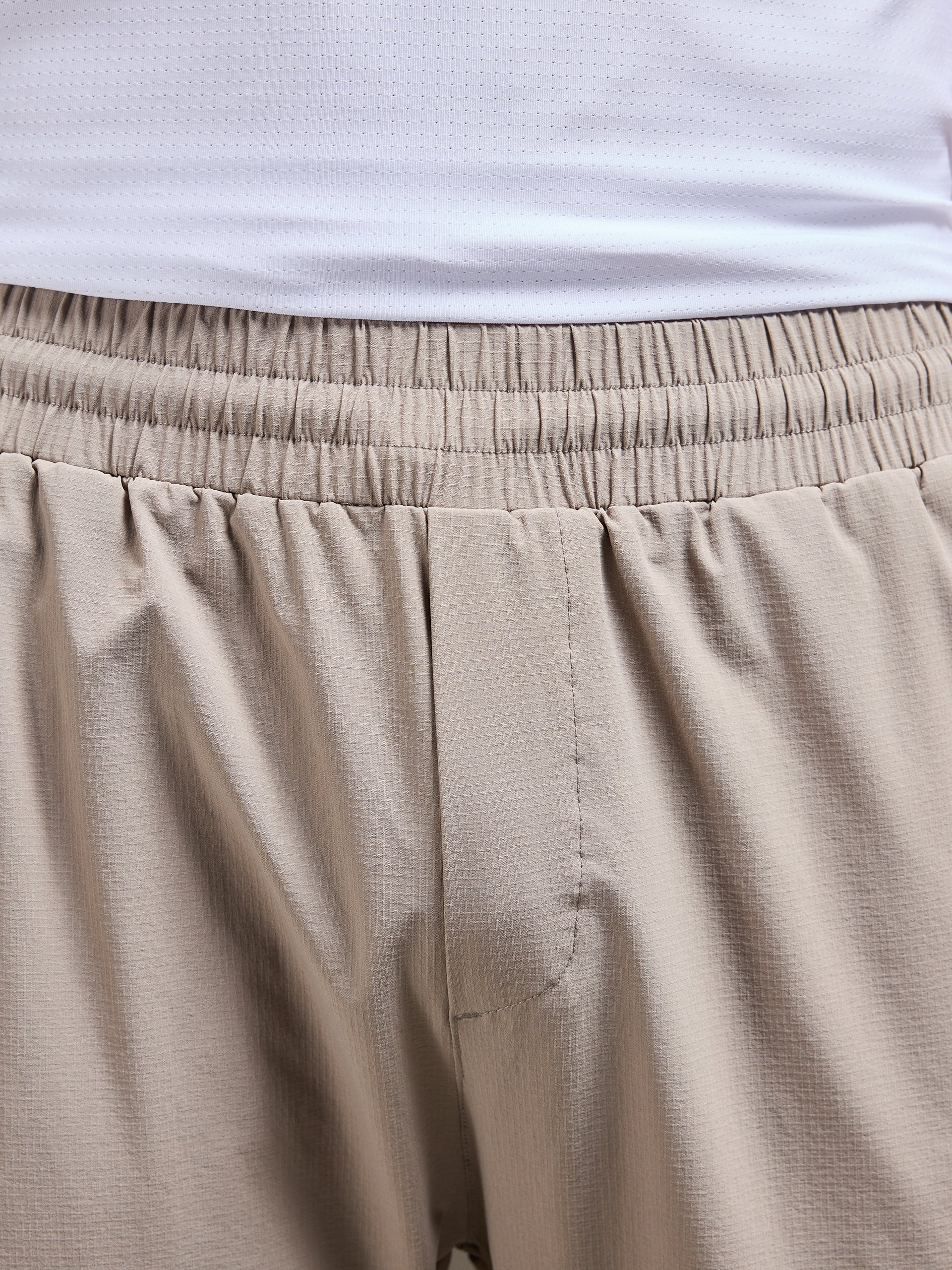 Active Technical Tapered Trackpant in Taupe