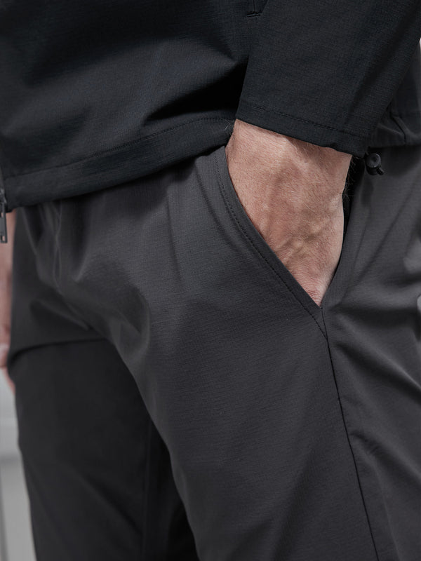 Active Technical Tapered Trackpant in Grey